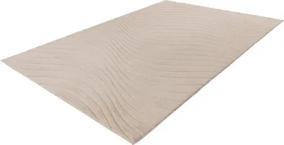 Produktbild von Lalee Comfort - Japandi Teppich - Super soft - Teppich - Teppich hoch niedrigflorig einfarbig Flauschig beige 120x170 cm
