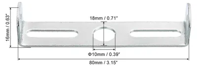 Produktbild von 1 Satz Deckenleuchte Platte Kit 80x18x16mm Beleuchtung K?rper Montagehalterung fš¹r Haus Bš¹ro Kronleuchter