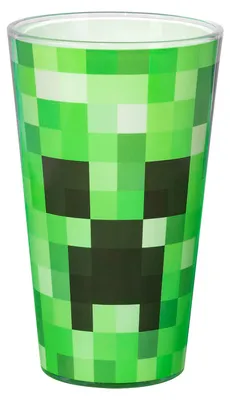 Image de Szklanka Minecraft z Creeperem, 400ml | Oficjalny Produkt Gamingowy