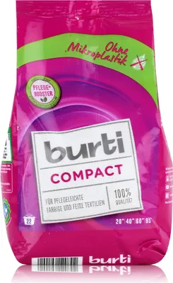 Produktbild von burti Compact Feinwaschmittel 1,3kg- Waschpulver (1er Pack)