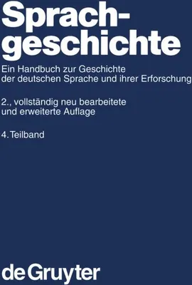 Produktbild von Sprachgeschichte 4.Teilband