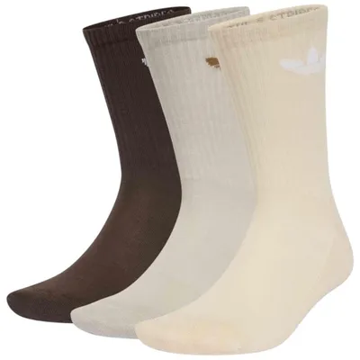 Imagen del producto de Calcetines Adidas Trefoil Cushion "Brown / Putty Grey / Crystal Sand" para Uni