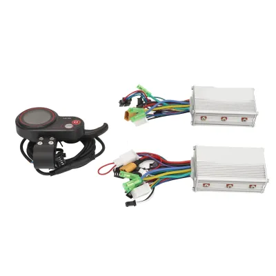 Image de Vélo électrique Contrôleur Brushless,Écran LCD Contrôleur de vélo électrique,Contrôleur Brushless 500W,Kit de contrôle de vitesse moteur Brushless