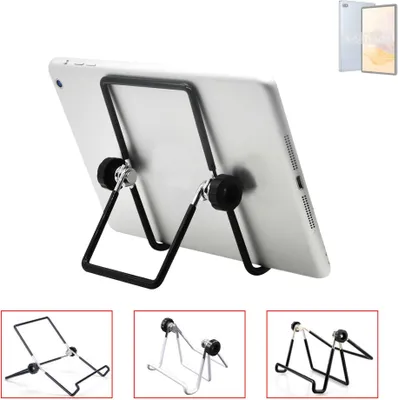 Produktbild von K-S-Trade Tablet-Ständer Tablet-Halterung Tablet-Aufsteller kompatibel mit Blackview Tab 7 Pro faltbarer Tischständer Tablet Halterung