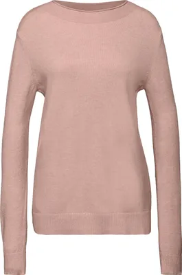Produktbild von Street One Strickpullover 'Pullover mit Rollkante', A303299, faded rose mel., Gr. 42