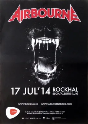 Obrázok produktu pre Airbourne - Plagát / Poster - 60x80 cm