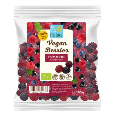 Obrázek produktu pro Ovocné želé - Bobule bez želatiny 100g