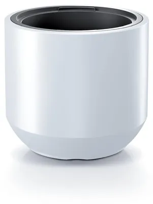 Produktbild von Sleek Planter with Smooth Surface and Elevated Tapered Base - Available in Multiple Colors