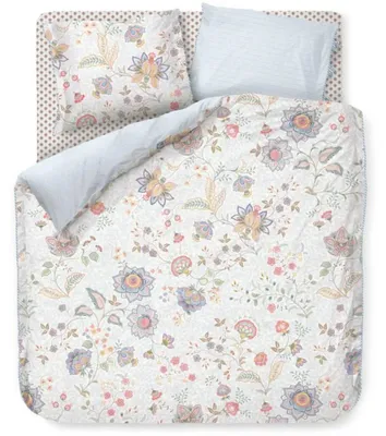 Produktbild von Pip Studio Bettwäsche-Set Mumbai Morning Light Blue (155x220cm)
