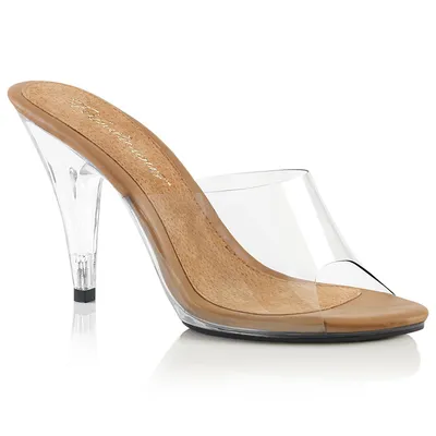 Produktbild von Fabulicious CARESS-401 Sandalen Transparent - Beige EU 39