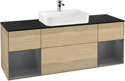 Produktbild von Villeroy & Boch F452GKPC Waschbeckenunterschrank Finion F45
