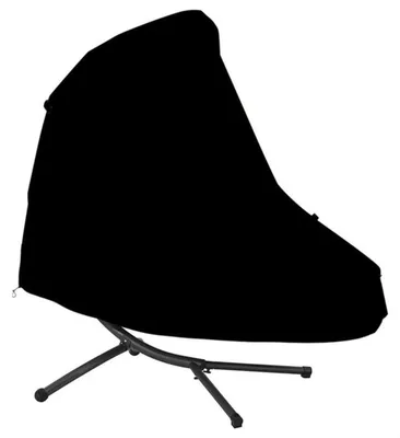 Obrázok produktu pre Poťah na záhradnú ležadlo, 185 x 116 x 198 cm, vodeodolný, 210D Oxford, čierna farba