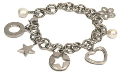 Produktbild von Boccia Damen-Armband Titan Sat Mit 7 Charms 0377-02