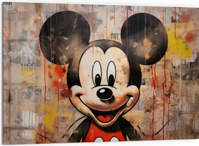 Produktbild von DEQORI Küchenrückwand Glas 60x40 cm 'Urbane Nostalgie' Spritzschutz Bad Rückwand Küche