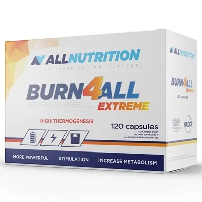 Imagen del producto de Cápsulas quemagrasas Allnutrition - 120 unidades