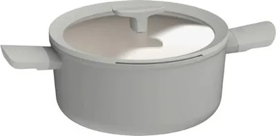 Immagine prodotto di Casseruola con coperchio antiaderente balance moonmist grigio 24x11,50cm