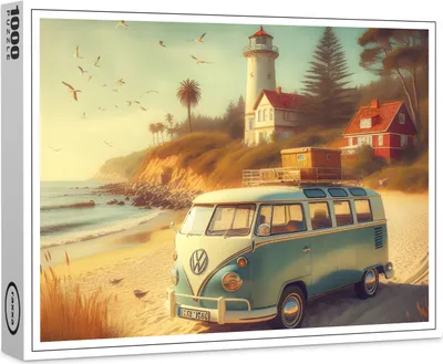 Produktbild von raxxa Premium-Puzzle "Retro #2", 1000 Teile
