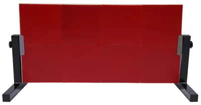 Image de Table de retour de balle pour tennis de table, angle réglable, haute élasticité, couleur rouge