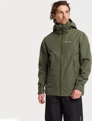 Produktbild von Tenson Regenjacke Winga grün wasserdicht