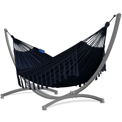 Obrázok produktu pre Potenza Hojdacia sieť s rámom Pre dve osoby Hojdačka 220x160 cm I Rám 220 kg