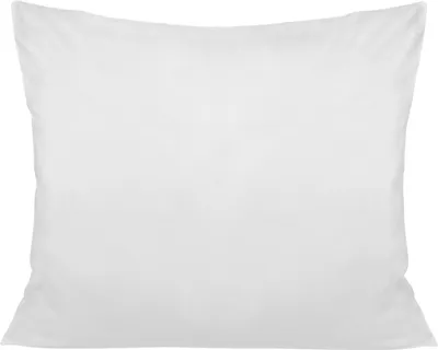 Obrázek produktu pro Saténový bavlněný povlak na polštář bílý 603/50x70
