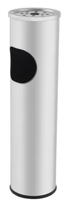 Produktbild von Fog Tower Stand-Aschenbecher Edelstahl 54 cm hoch Standaschenbecher 613-731078