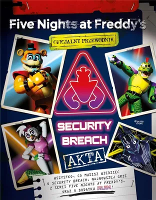 Immagine prodotto di Akta Security Breach. Oficjalny przewodnik. Five Nights at Freddy's