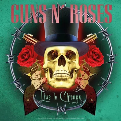 Produktbild von Guns N' Roses: Live In Chicago 1992 (1LP, 2019) Gramophonplatte