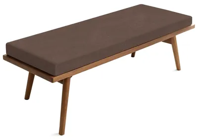 Imagen del producto de Cojín para sofá de exterior, para 2 o 3 plazas, antideslizante y con funda desmontable