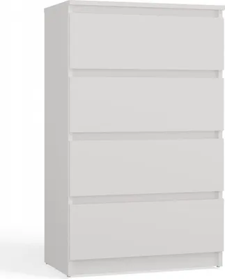 Produktbild von M4/60 Malwa Kommode 4 Schubladen Weiss