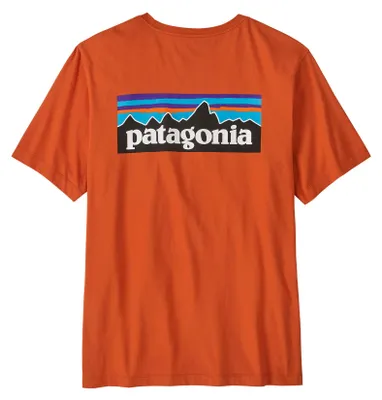 Produktbild von Patagonia Herren P-6 Logo T-Shirt Coal Orange : L Größe: L