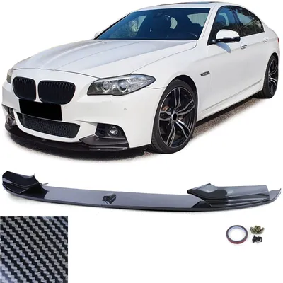 Produktbild von Spoiler Lippe Frontspoiler Carbon Look für BMW 5er F10 F11 2010-2017 mit M-Paket