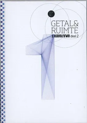 Produktbild von Getal & ruimte 1 havo/vwo deel 2 leerboek