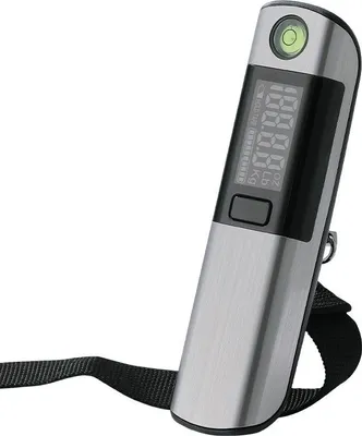 Produktbild von INF Mini Hänge-Kofferwaage, 50kg Digitale Gepäckwaage mit Maßband