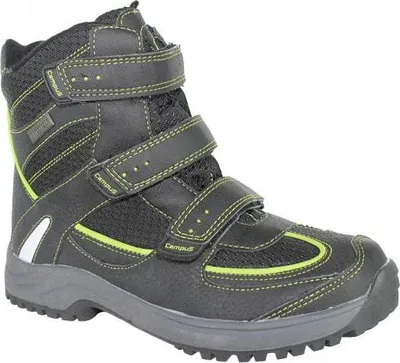 Produktbild von CAMPUS Snow Drop Kinderschneestiefel schwarz und grün 29