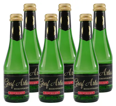 Produktbild von Graf Artos Beerenperlwein -halbtrocken- (24 x 0,2L)