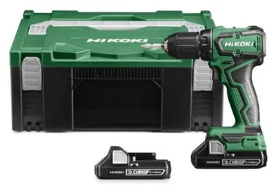 Image de Perceuse visseuse 18V 2Ah Brushless 55Nm HIKOKI DS18DDWRZ Compact ma. auto 13mm HitCase