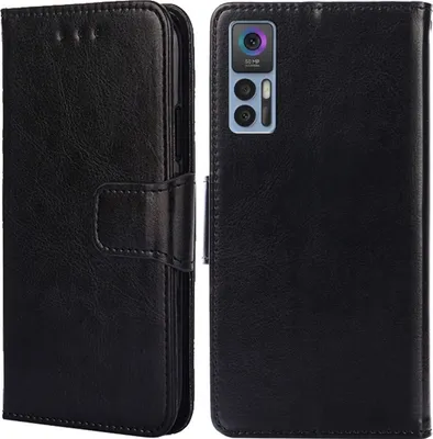 Produktbild von Mobigear Wallet  TCL 30 Hülle Klapphülle Geldbörse - Schwarz
