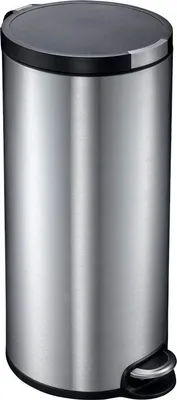 Produktbild von EKO - Artistic Treteimer 30 Liter - Stainless steel Plastic  - Matt Edelstahl