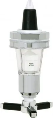 Produktbild von Portionierer, Ausgießer Dosierer für 0,7 - 1,0 L Flaschen, silber, 20 ml