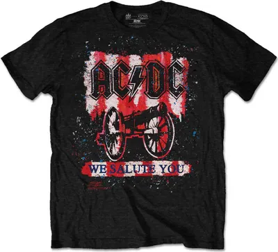 Produktbild von AC/DC We Salute You Bold Black L T-Shirt