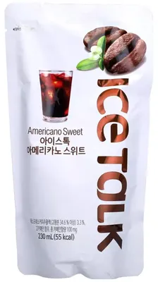 Obrázek produktu pro Ice Talk Americano Sladká ledová kávová specialita příjemně sladká 230ml