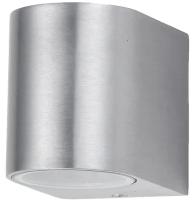 Produktbild von ALU Wand Down Strahler, Höhe 8 cm