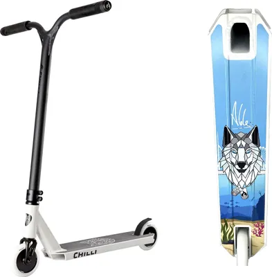 Image de Chilli Archie Cole White Freestyle Scooter
