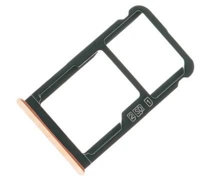 Produktbild von Nokia 7 Plus Sim Karten Halter Tray Fach, Gold