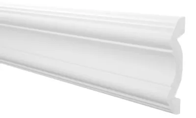 Produktbild von MARBET DESIGN Stuckleisten XPS Styropor weiß 2 Meter Deckenleisten Wandleisten E-Leisten Modelle