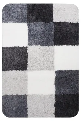 Image de Dutch House Tapis de bain Brest 60X90 Cm Gris