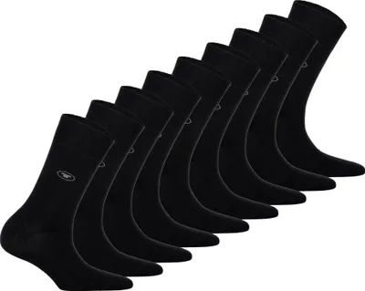 Produktbild von TOM TAILOR 9er Pack Damen Socken - Basic, einfarbig Dunkelgrau 35-38