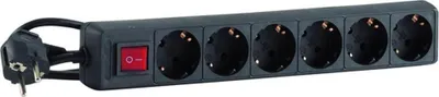 Produktbild von Hedi Steckdosenleiste 6x H05VV-F3G1,0