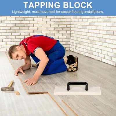 Produktbild von Famanu Schlagblock 300 mm – Werkzeug für das Verlegen von Laminat und Holzfußböden